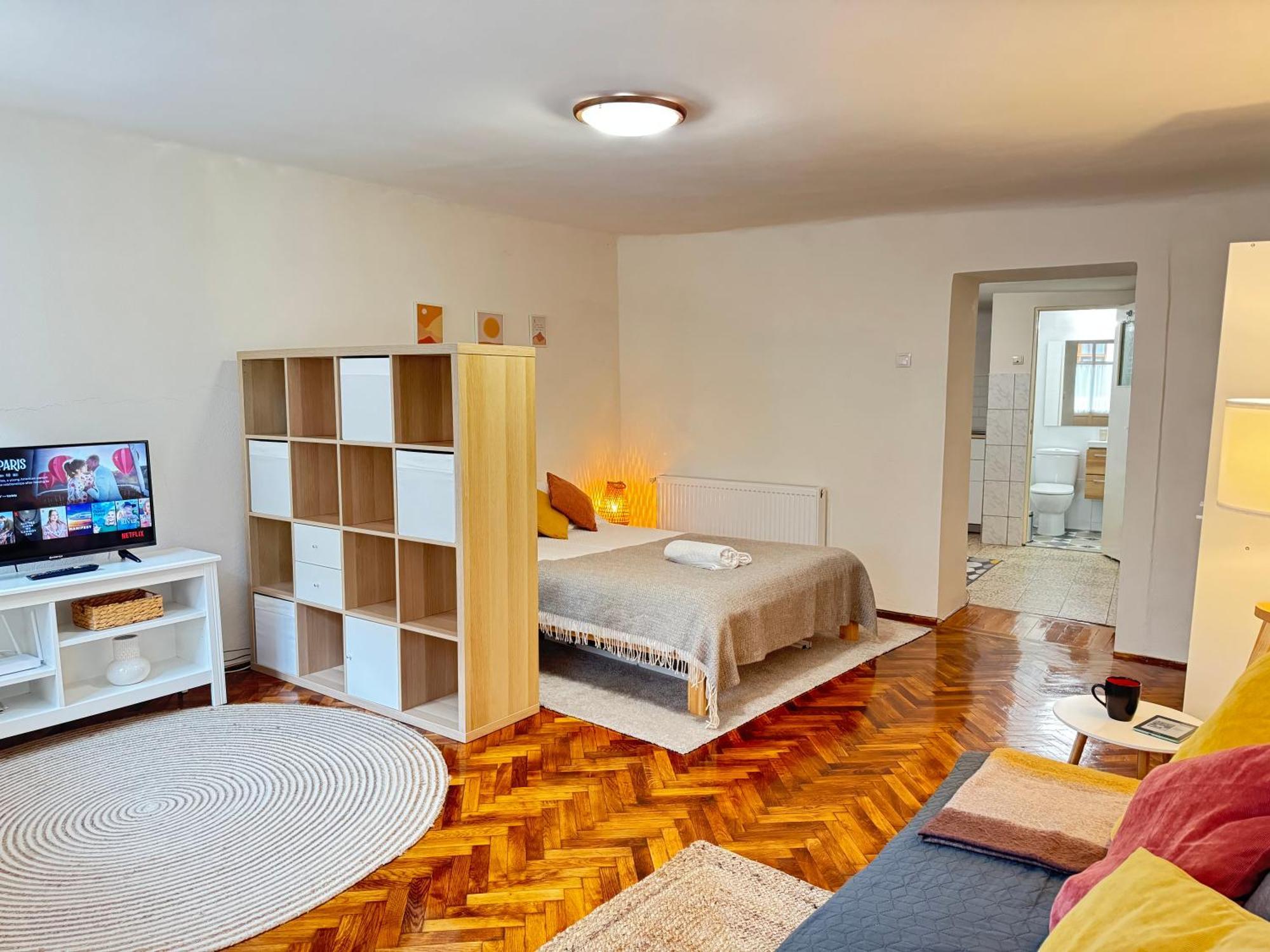 Charming Studio Ideal For Getaways Or Workations In Sibiu'S Medieval City Center Exterior photo